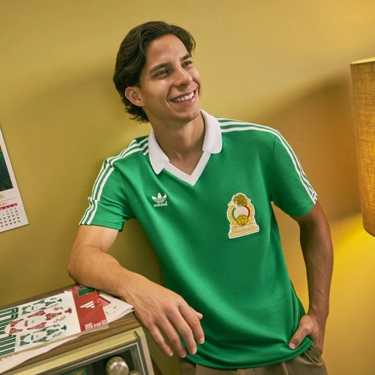 Zdjęcie produktu Koszulka domowa Meksyk 1986 Adidas zielony