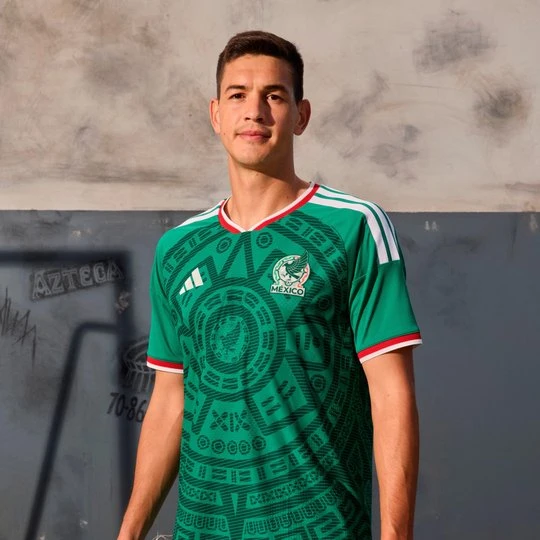 Zdjęcie produktu Koszulka domowa Meksyk 26 Authentic Adidas Bold Green