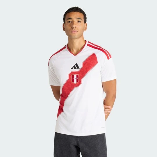 Zdjęcie produktu Koszulka domowa Peru 26 Adidas biały