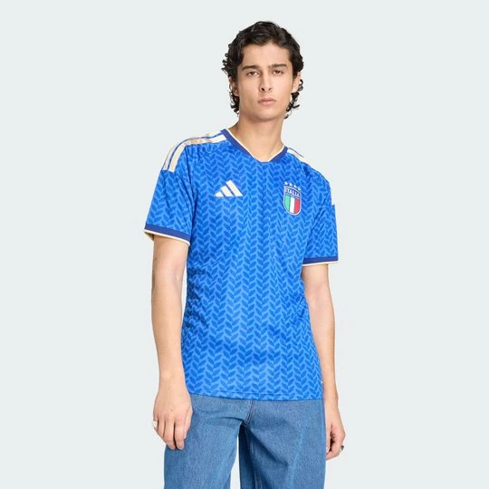 Zdjęcie produktu Koszulka domowa Włochy 26 Adidas Bold Blue