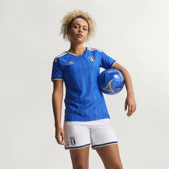 Zdjęcie produktu Koszulka domowa Włochy 26 Authentic Adidas Bold Blue