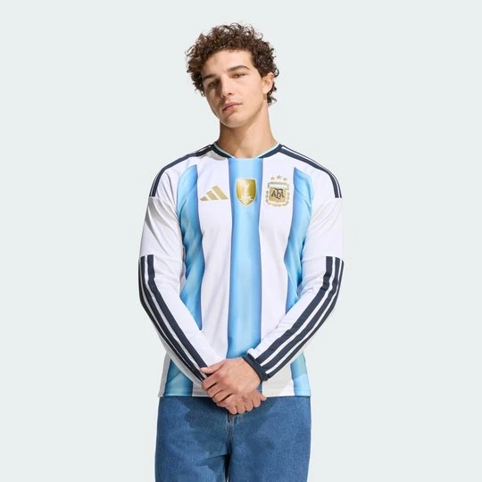 Zdjęcie produktu Koszulka domowa z długim rękawem Argentyna 26 Adidas