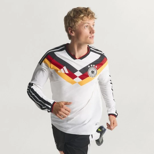 Zdjęcie produktu Koszulka domowa z długim rękawem Niemcy 26 Authentic Adidas biały