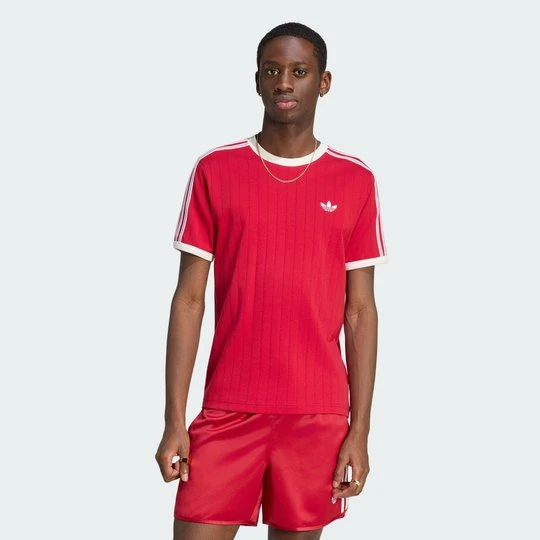 Zdjęcie produktu KOSZULKA DROP NEEDLE 3-STRIPES Adidas Team Victory Red