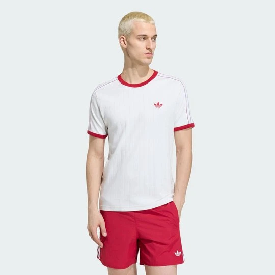 Zdjęcie produktu KOSZULKA DROP NEEDLE 3-STRIPES Adidas Cloud White