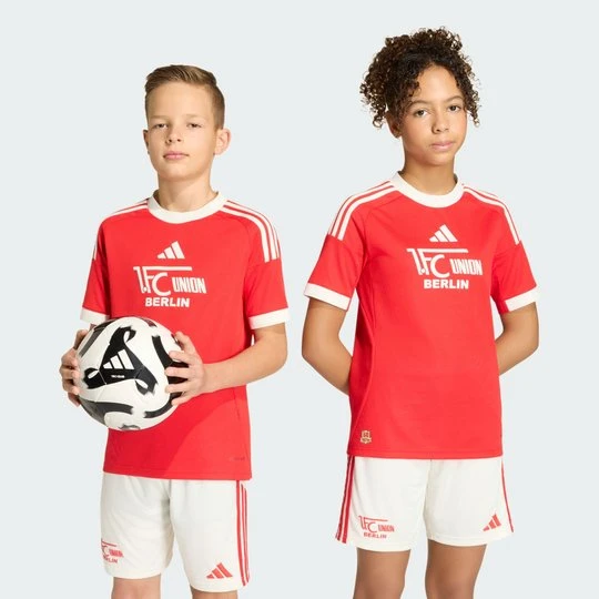 Zdjęcie produktu Koszulka dziecięca Union Berlin 2025 / 2026 Fourth Replica Adidas biały