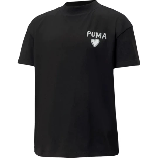Zdjęcie produktu Koszulka dziewczęca Alpha Trend SS Tee Puma Czarny