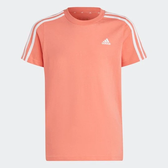 Zdjęcie produktu Koszulka Essentials 3-Stripes Cotton Adidas pomarańczowy