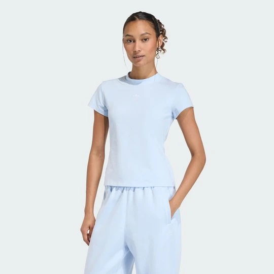 Zdjęcie produktu KOSZULKA ESSENTIALS BABY TEE Adidas Crystal Sky