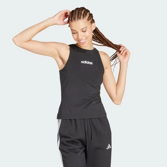 Zdjęcie produktu Koszulka Essentials Linear Slim Cotton Tank Adidas