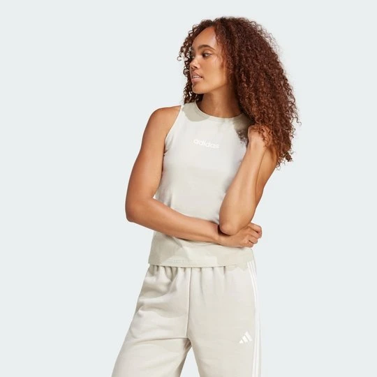 Zdjęcie produktu Koszulka Essentials Linear Slim Cotton Tank Adidas