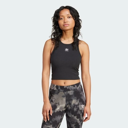 Zdjęcie produktu Koszulka Essentials Ribbed Tank Adidas czarny