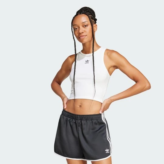 Zdjęcie produktu Koszulka Essentials Ribbed Tank Adidas biały