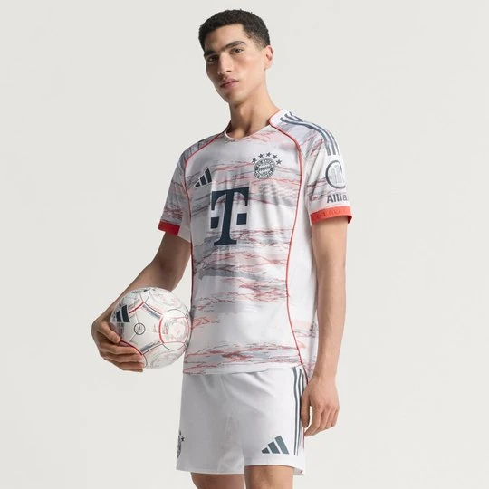 Zdjęcie produktu Koszulka FC Bayern 25/26 Away Authentic Adidas biały