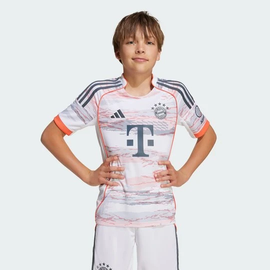 Zdjęcie produktu Koszulka FC Bayern 25 / 26 Away Kids Adidas biały