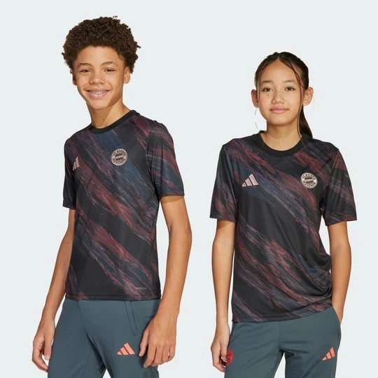 Zdjęcie produktu Koszulka FC Bayern 25 / 26 Pre-Match Kids Adidas czarny