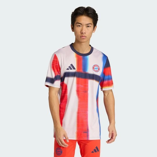 Zdjęcie produktu Koszulka Fc Bayern SS26 Pre-Match Adidas niebieski