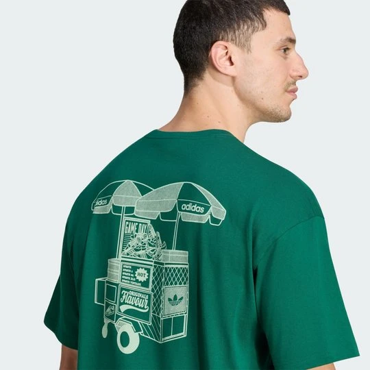 Zdjęcie produktu KOSZULKA FOOD CART Adidas Collegiate Green