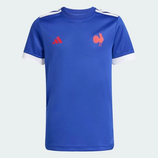 Zdjęcie produktu Koszulka France Rugby Home Replica Supporter Kids Adidas Semi Lucid Blue