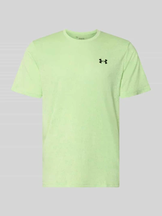 Zdjęcie produktu Koszulka funkcyjna we wzór na całej powierzchni z logo model „Pixelate” Under Armour Neonowy zielony