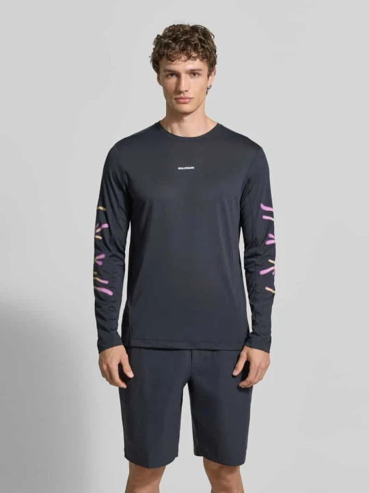 Zdjęcie produktu Koszulka funkcyjna z logo model 'Kout' Salomon Czarny