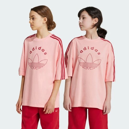 Zdjęcie produktu Koszulka Graphic Kids Adidas Semi Pink Spark