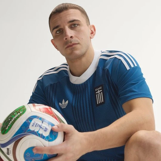 Zdjęcie produktu Koszulka Grecja 26 Away Authentic Adidas Dusky Petrol