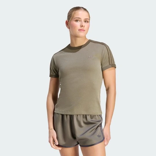 Zdjęcie produktu Koszulka Heather 3s Cali Adidas brązowy