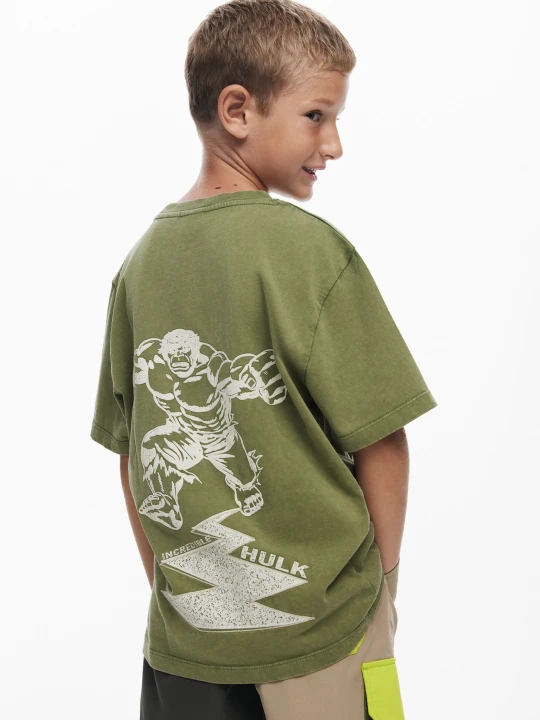 Zdjęcie produktu Koszulka Hulk™ Desigual zielony
