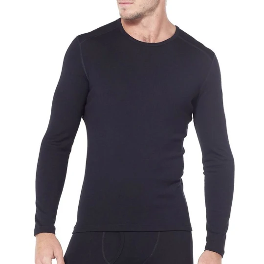 Zdjęcie produktu Koszulka Icebreaker Merino 260 Tech Long Sleeve Crewe Thermal Top 1043710011 - czarna