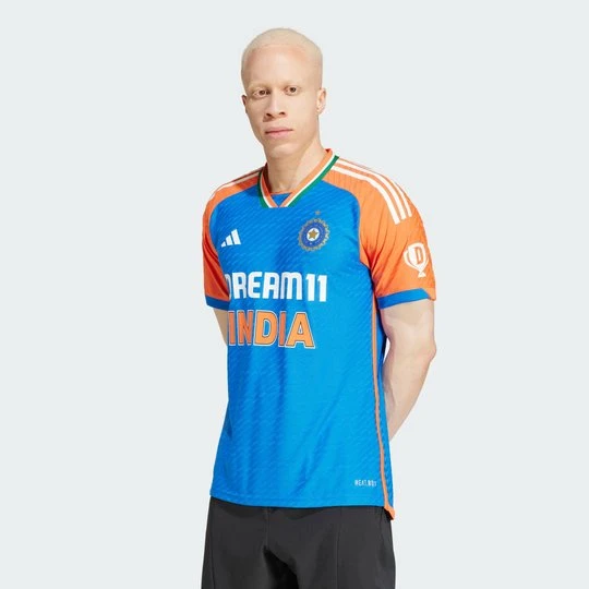 Zdjęcie produktu Koszulka India Cricket T20I Adidas niebieski