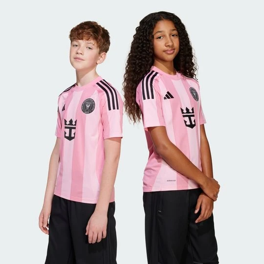 Zdjęcie produktu Koszulka Inter Miami CF 25/26 Messi Home Kids Adidas Easy Pink