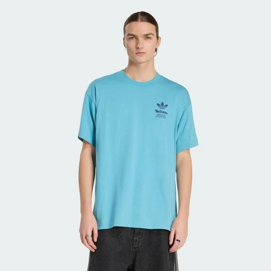 Zdjęcie produktu KOSZULKA JAPANESE RACING MANGA GRAPHIC Adidas Preloved Blue