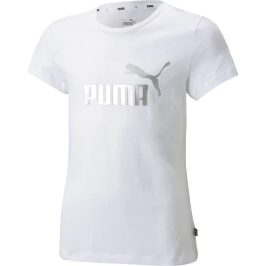 Zdjęcie produktu Koszulka juniorska ESS+ Logo Tee Puma Biały