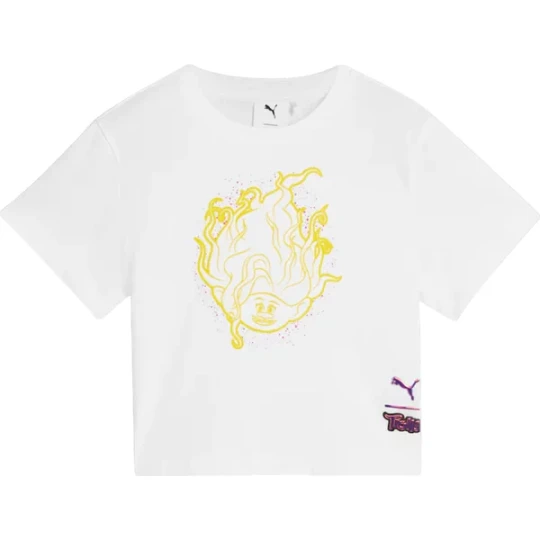 Zdjęcie produktu Koszulka juniorska Graphic Tee G Puma x Trolls Biały