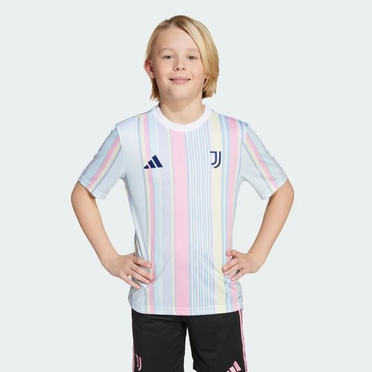 Zdjęcie produktu Koszulka Juventus 25 / 26 Pre-Match Kids Adidas biały