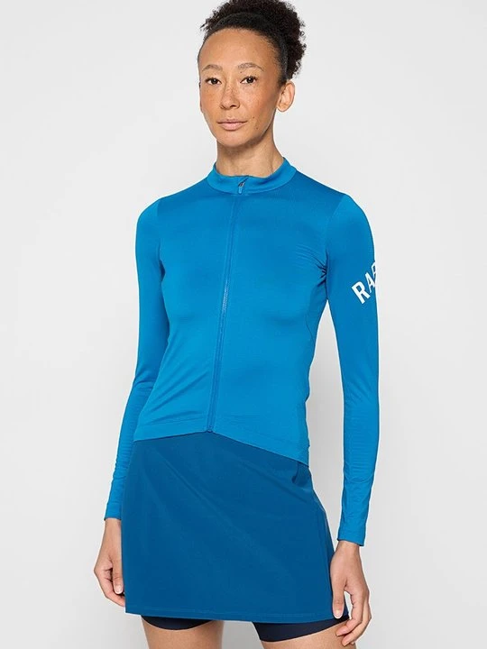 Zdjęcie produktu Koszulka kolarska Rapha niebieski neon