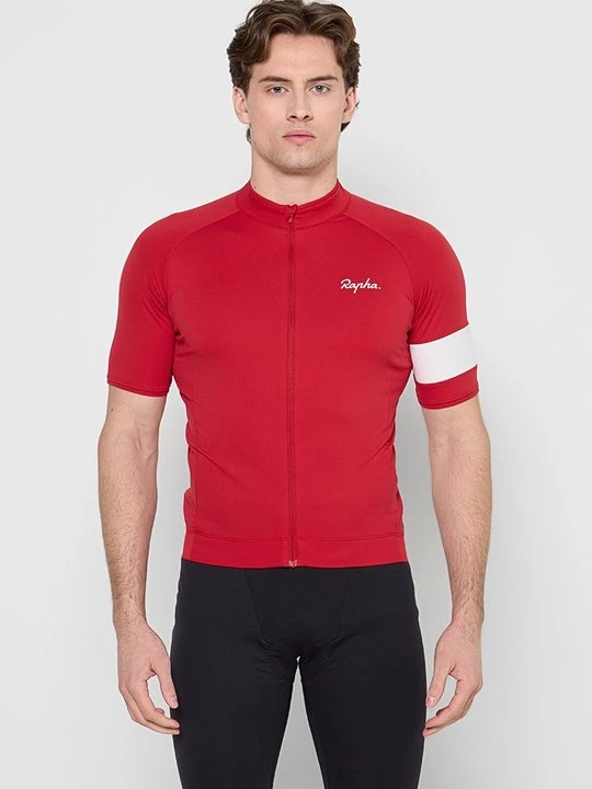 Zdjęcie produktu Koszulka kolarska Rapha czerwony