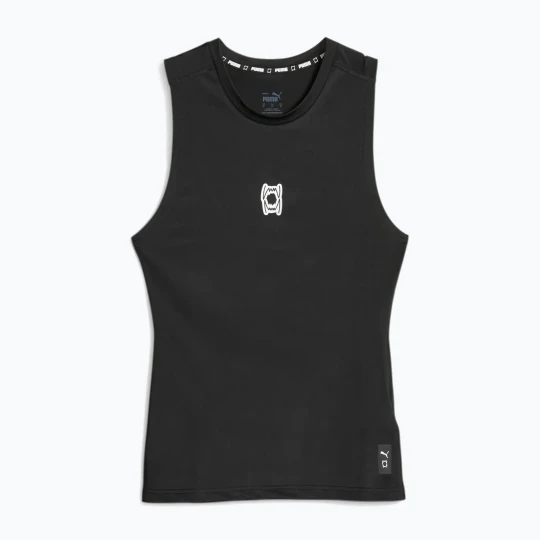Zdjęcie produktu Koszulka koszykarska męska PUMA Hoops Team Slvs Baselayer puma black