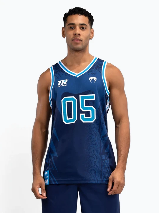 Zdjęcie produktu Koszulka koszykarska męska Venum X Top Rank Original Men'S Basketball Jersey navy blue Granatowy