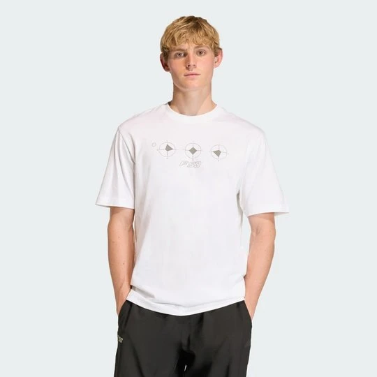 Zdjęcie produktu KOSZULKA KRÓTKIM RĘKAWEM F50 GRAPHIC Adidas biały