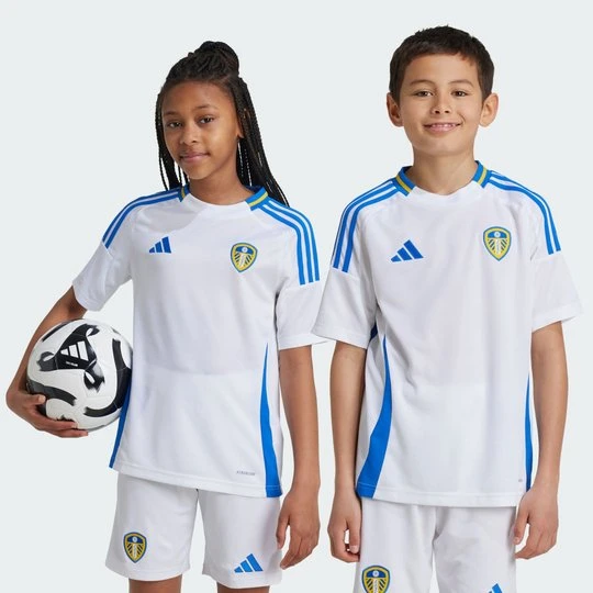 Zdjęcie produktu Koszulka Leeds United FC 24 / 25 Home Kids Adidas biały