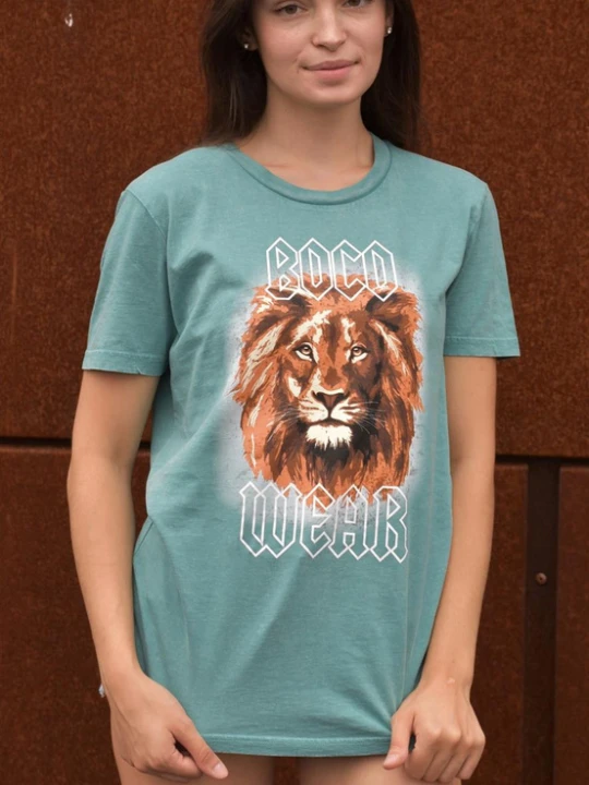 Zdjęcie produktu Koszulka Let Me Roar (Acid Wash) Mint BOCO WEAR