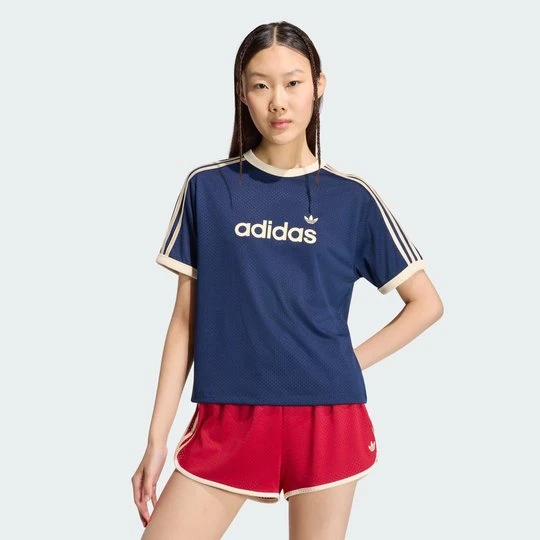 Zdjęcie produktu Koszulka Lineaer Mesh Adidas niebieski