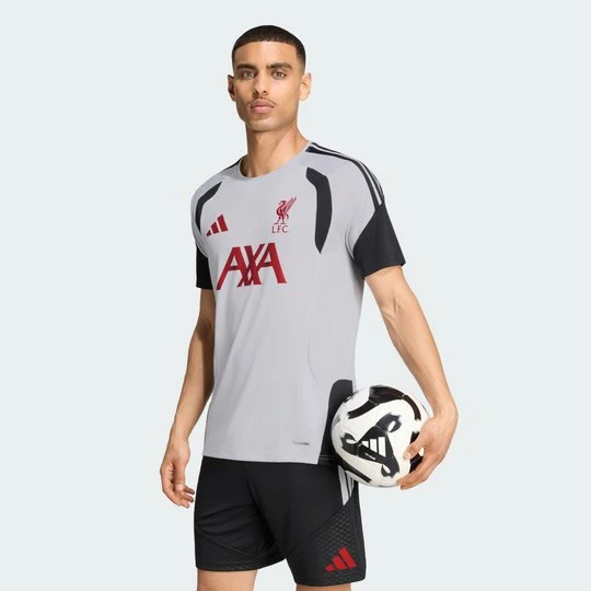 Zdjęcie produktu Koszulka Liverpool FC 26 / 27 Tiro Training Adidas Dash Grey