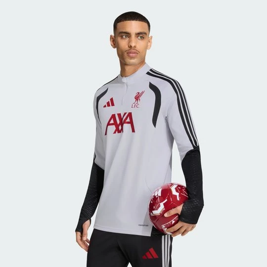 Zdjęcie produktu Koszulka Liverpool FC 26 / 27 Tiro Training Adidas Dash Grey