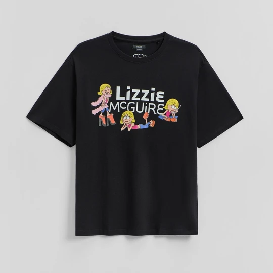 Zdjęcie produktu Koszulka Lizzie McGuire czarna House