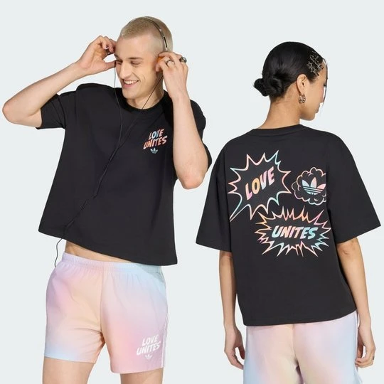 Zdjęcie produktu KOSZULKA LOVE UNITES GFX Adidas czarny