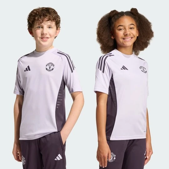 Zdjęcie produktu Koszulka Manchester United Tiro 25 Competition Training Kids Adidas fioletowy