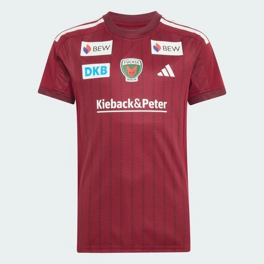Zdjęcie produktu KOSZULKA MECZOWA WYJAZDOWA FUECHSE BERLIN YOUTH Adidas Team Coll Burgundy 2